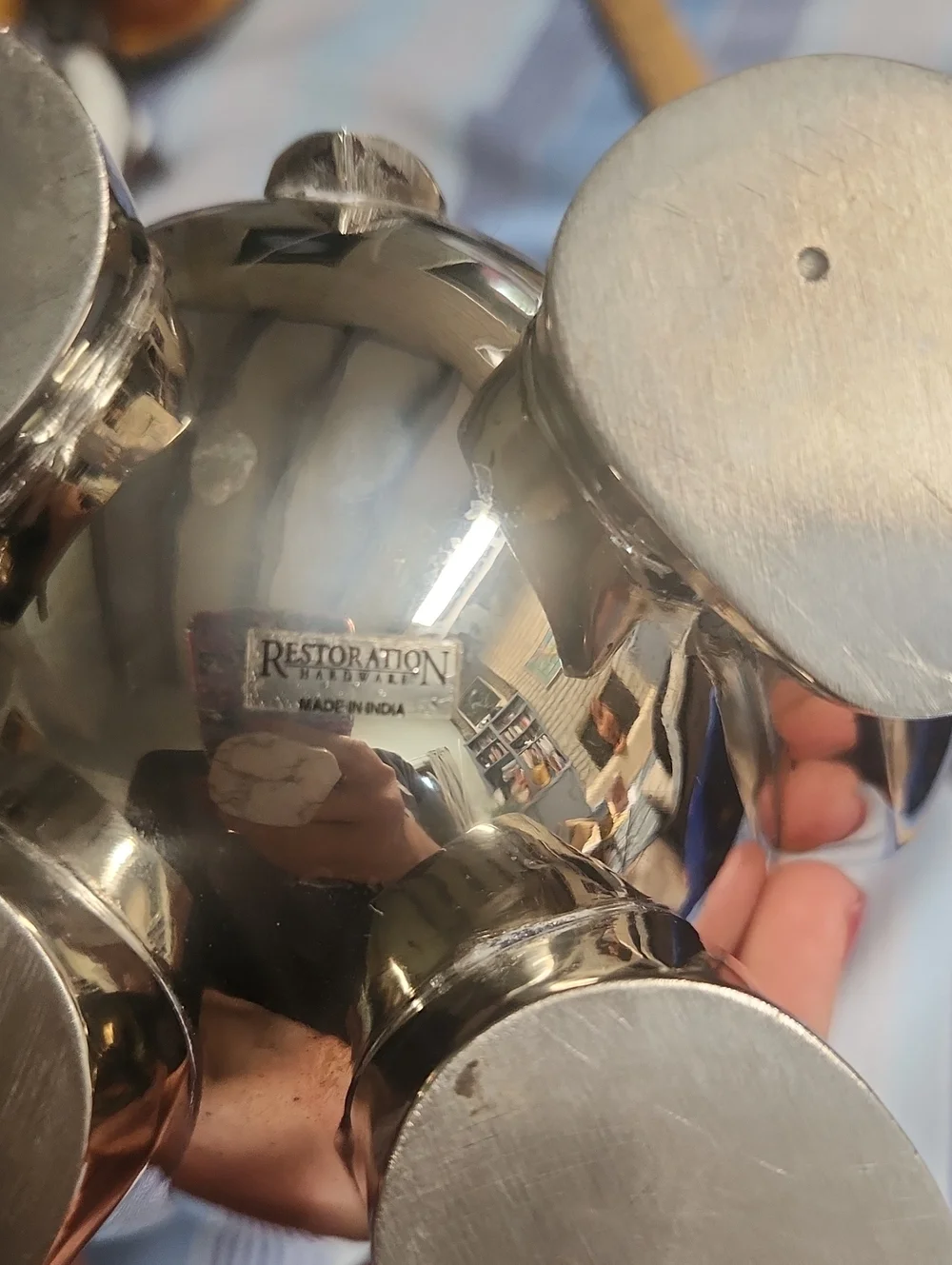 Restoration Harware vintage MCM polar bear cocktail shaker 10